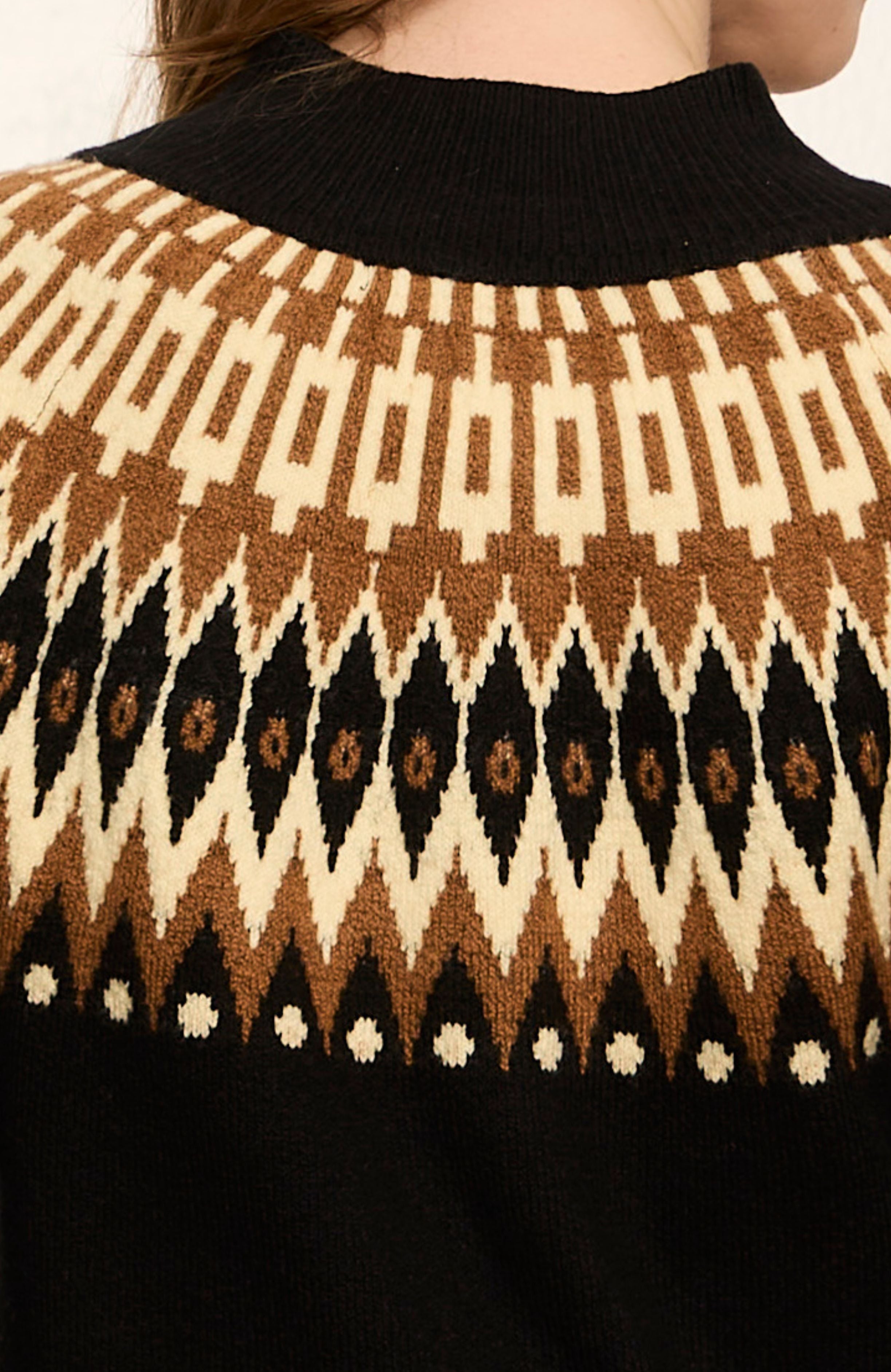 FAIRISLE ZIP UP
