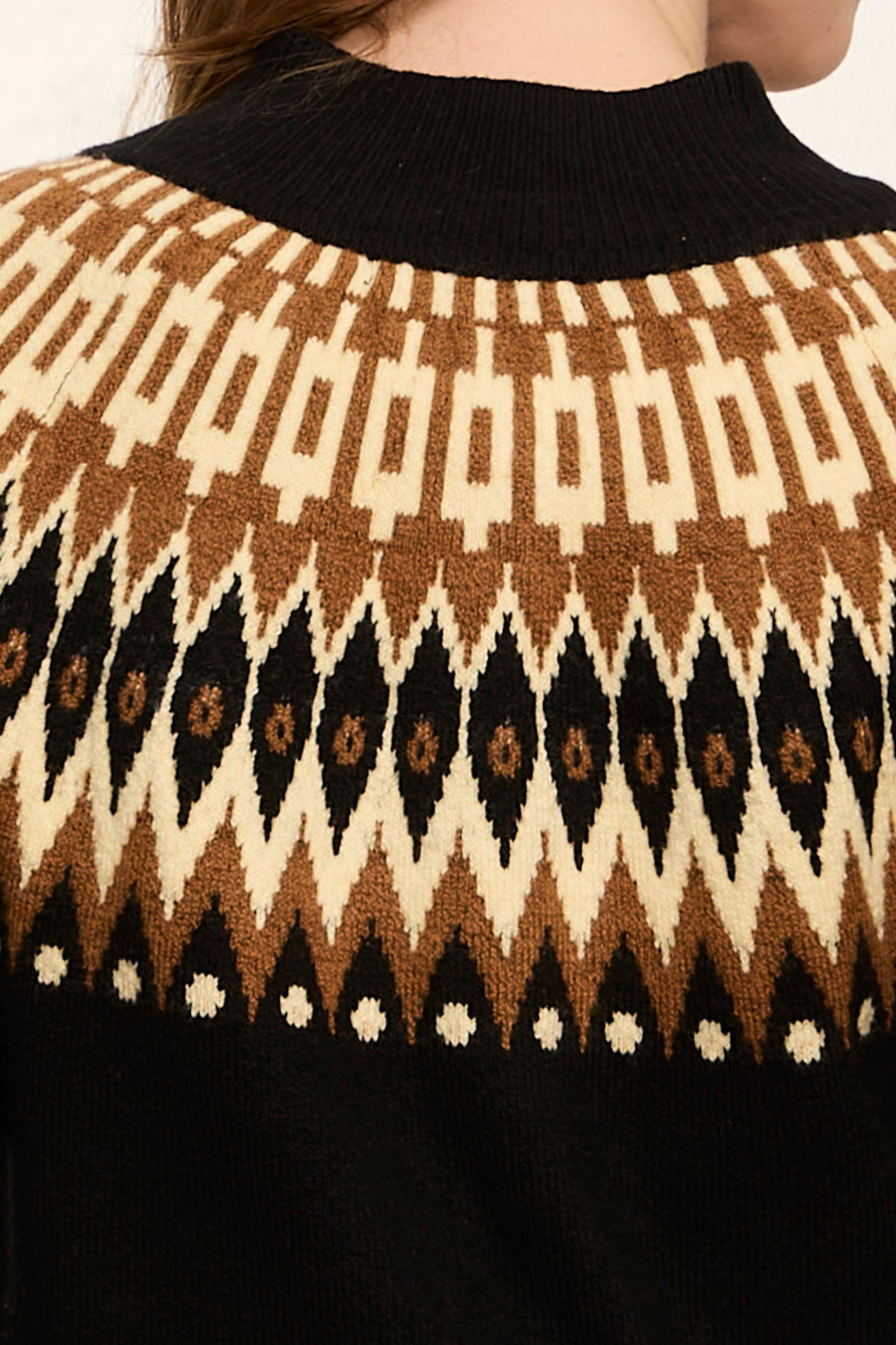 FAIRISLE ZIP UP