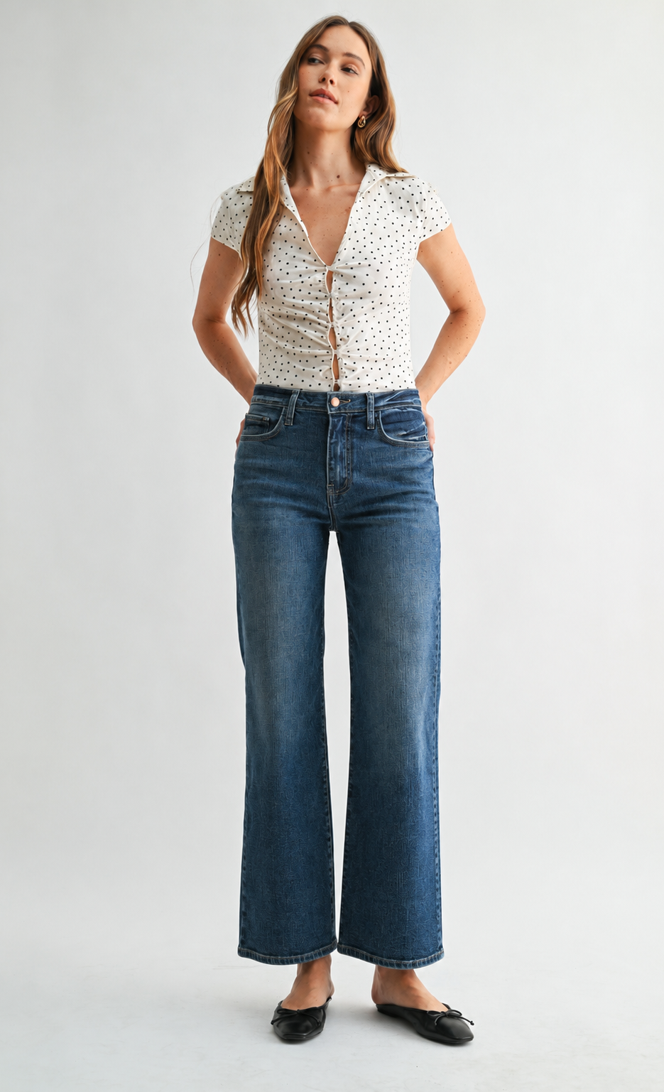 Paola Wide Leg Jean