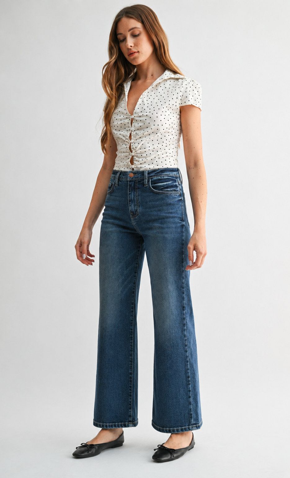 Paola Wide Leg Jean
