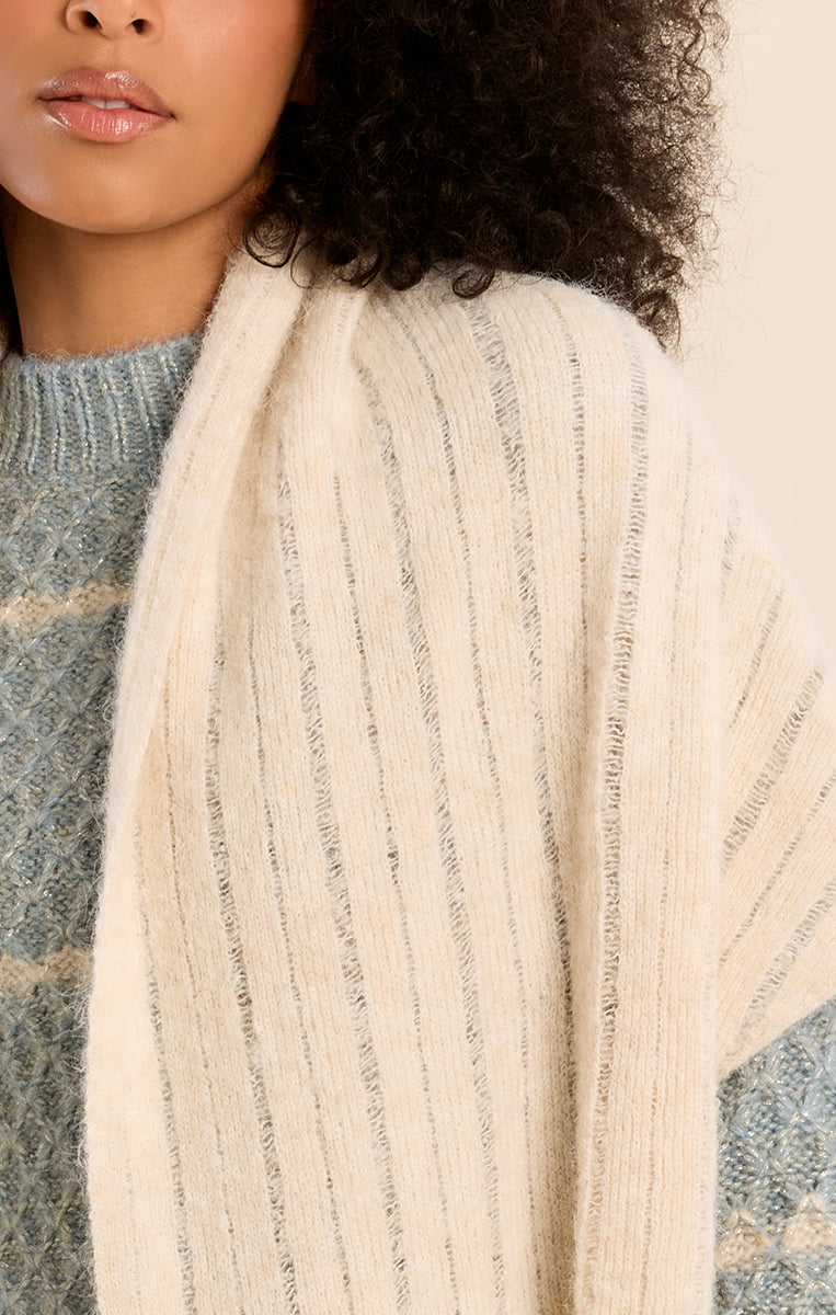 LADIES KNITTED SCARF