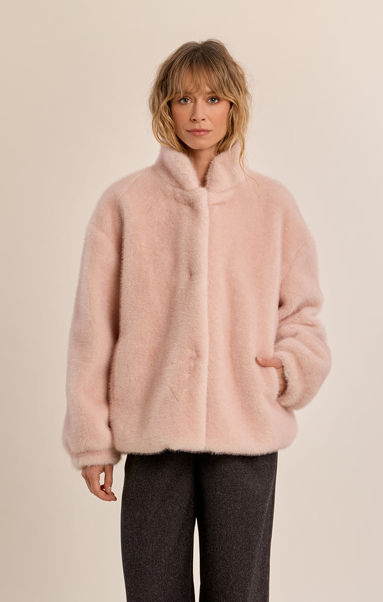 LADIES WOVEN COAT