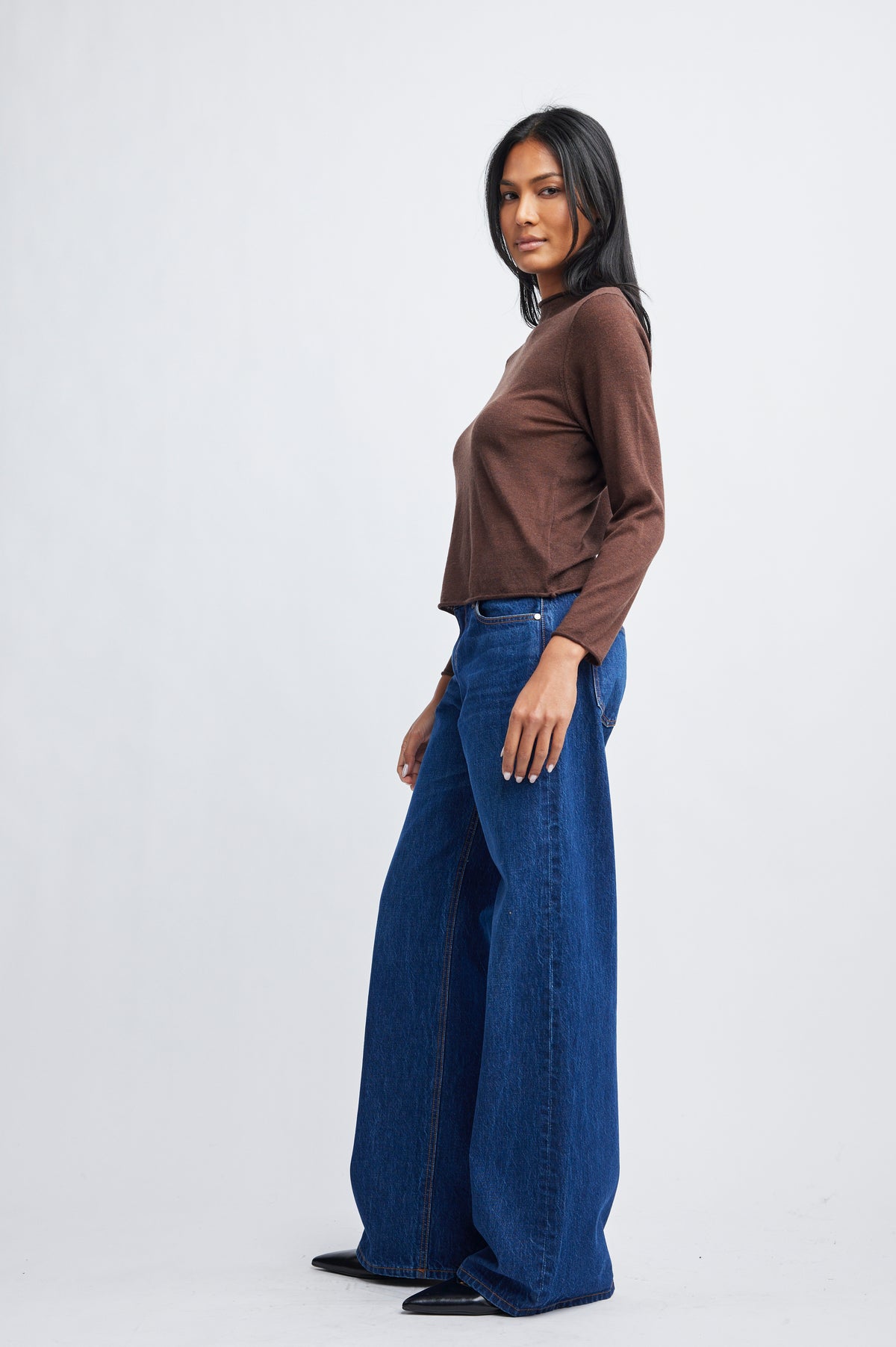 Cierra Mock Turtle Neck Sweater