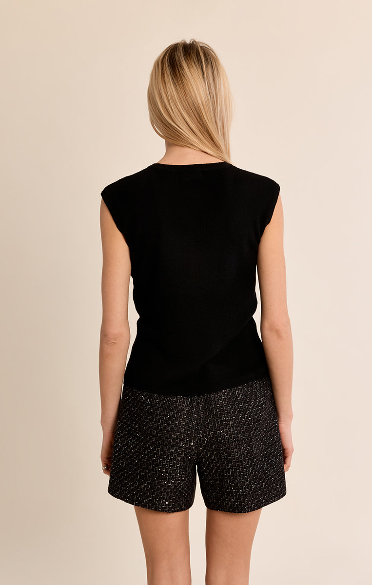 LADIES KNITTED TANK TOP