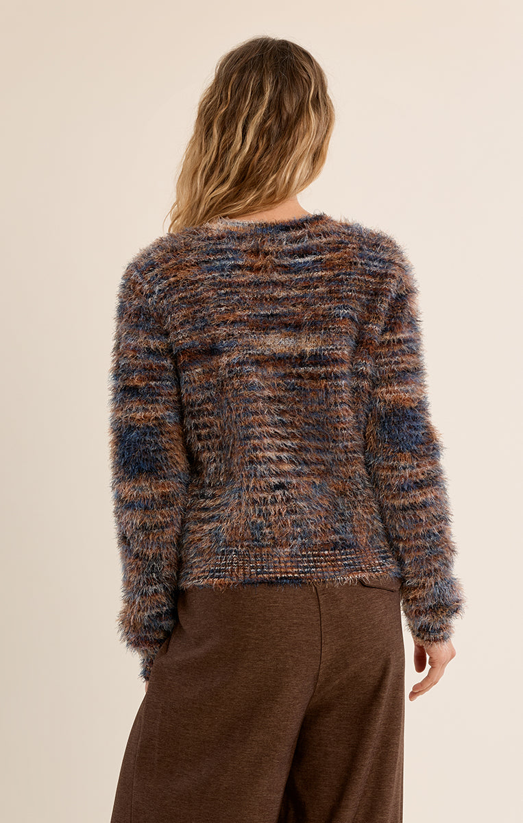 LADIES KNITTED CARDIGAN
