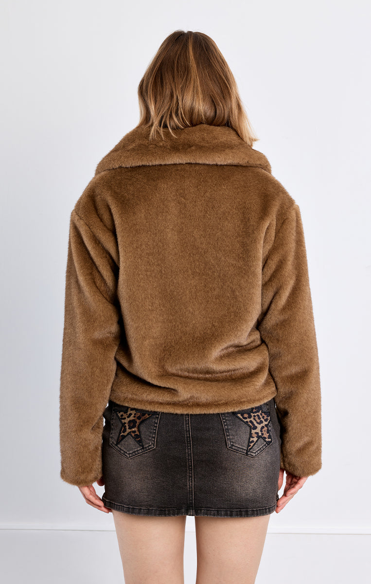 YOUNG LADIES WOVEN COAT