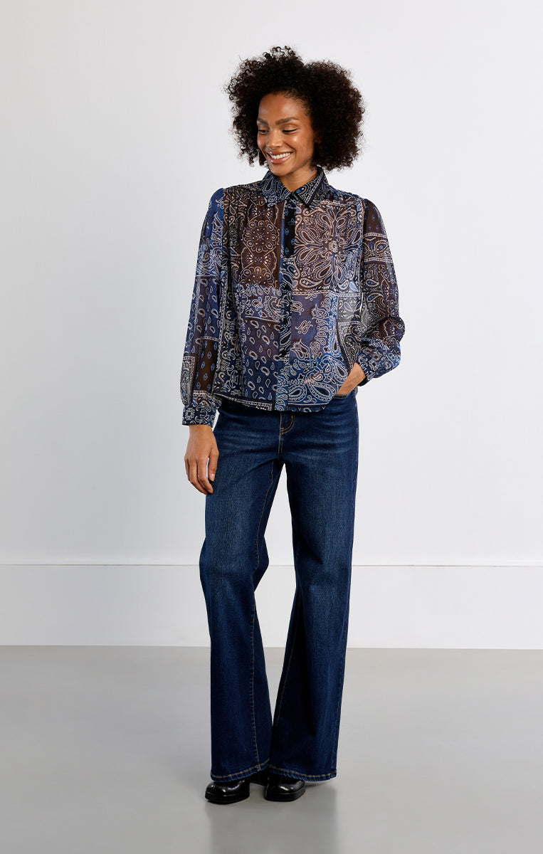 YOUNG LADIES WOVEN SHIRT