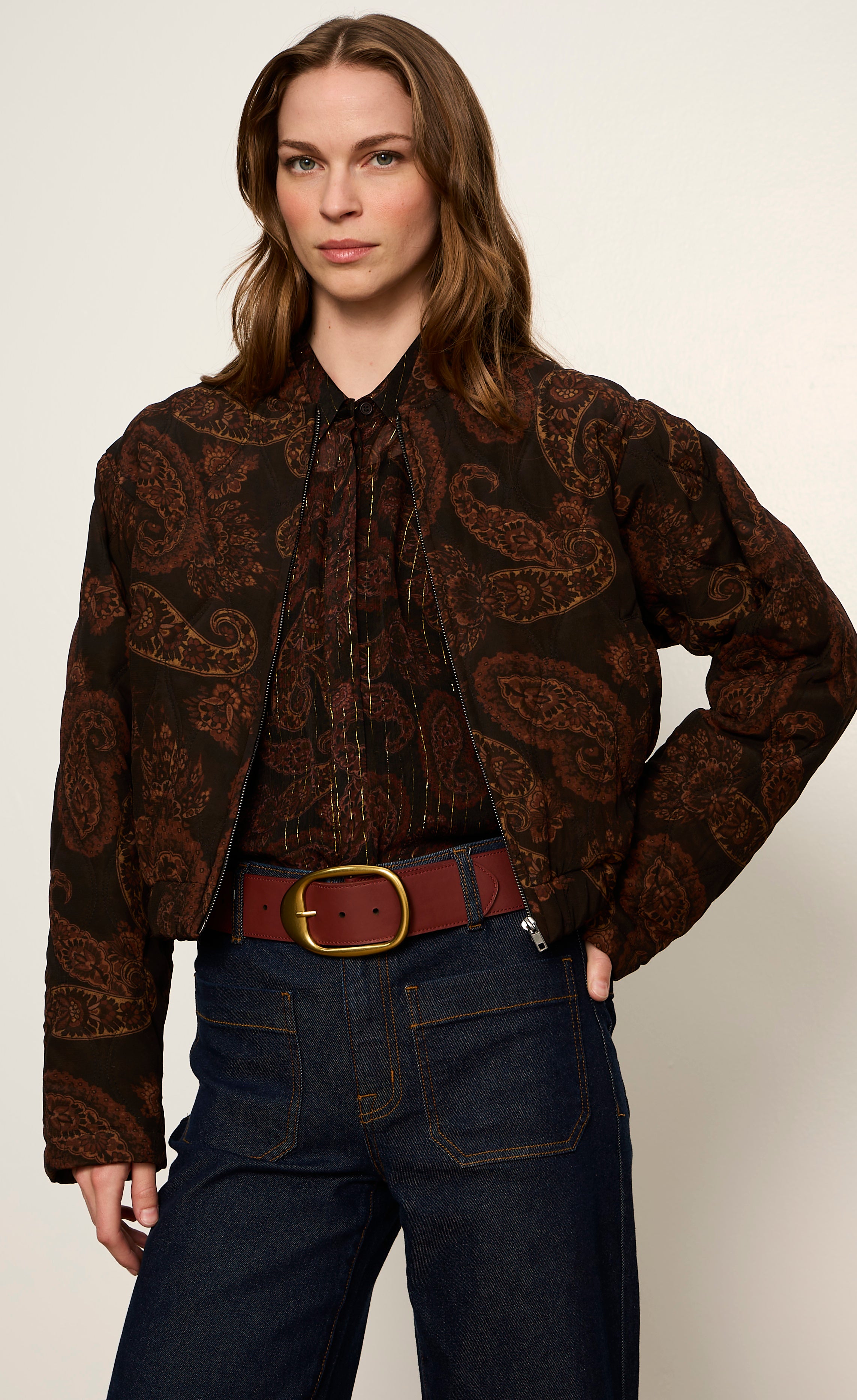 EMPRESS QUILTED BOMBER