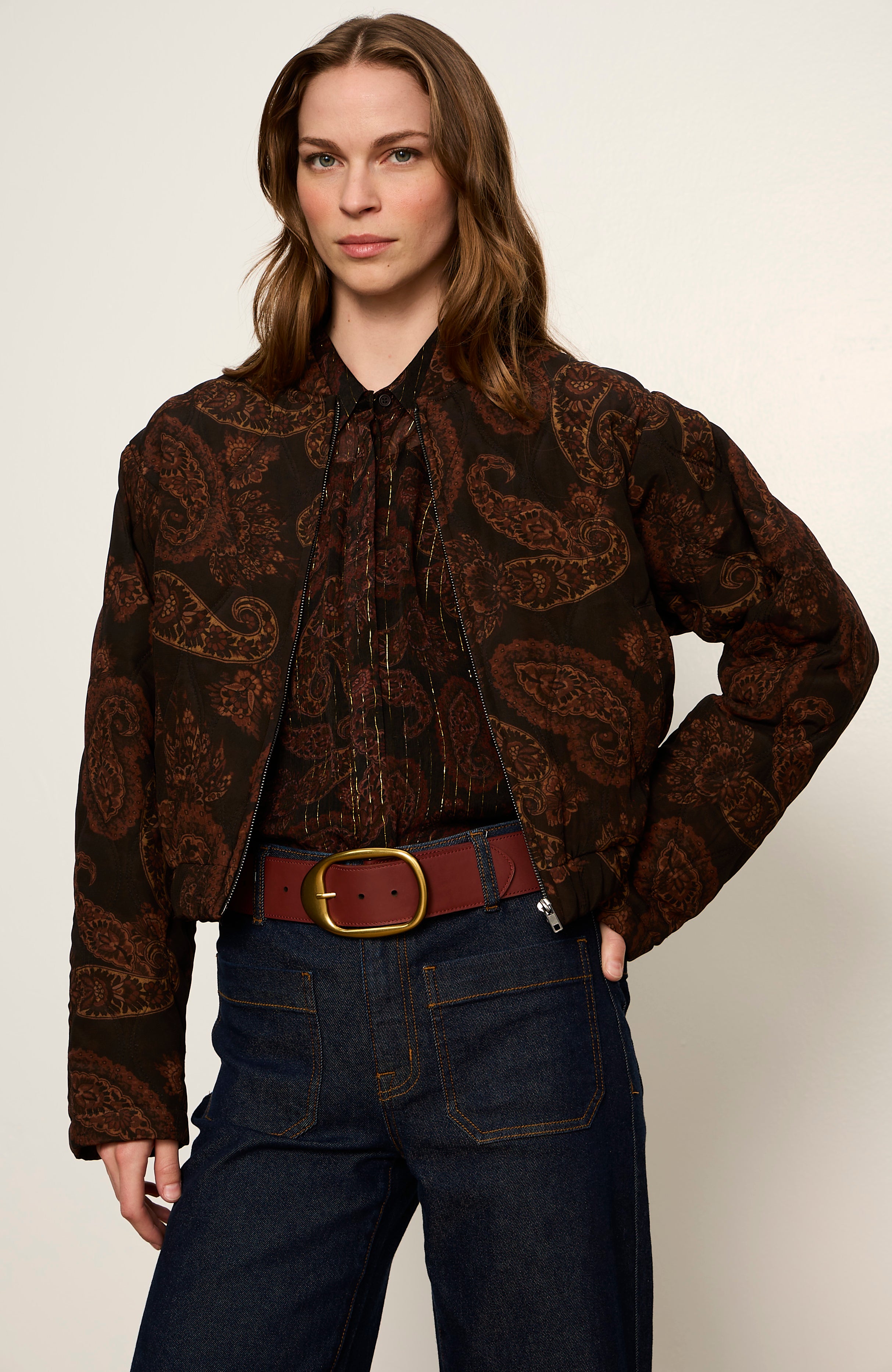 EMPRESS QUILTED BOMBER