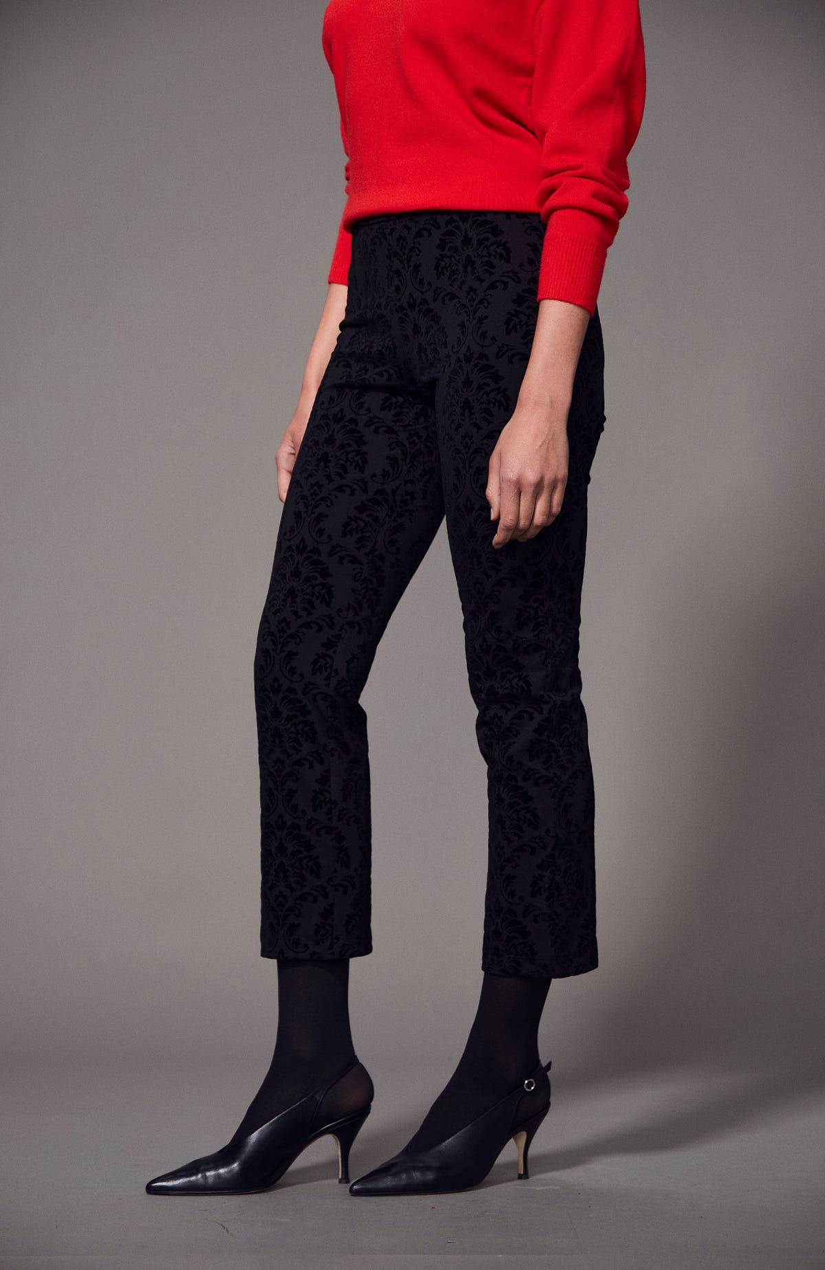 DEMY FLOCKED CARNABY