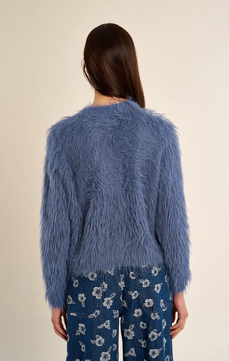 LADIES KNITTED CARDIGAN