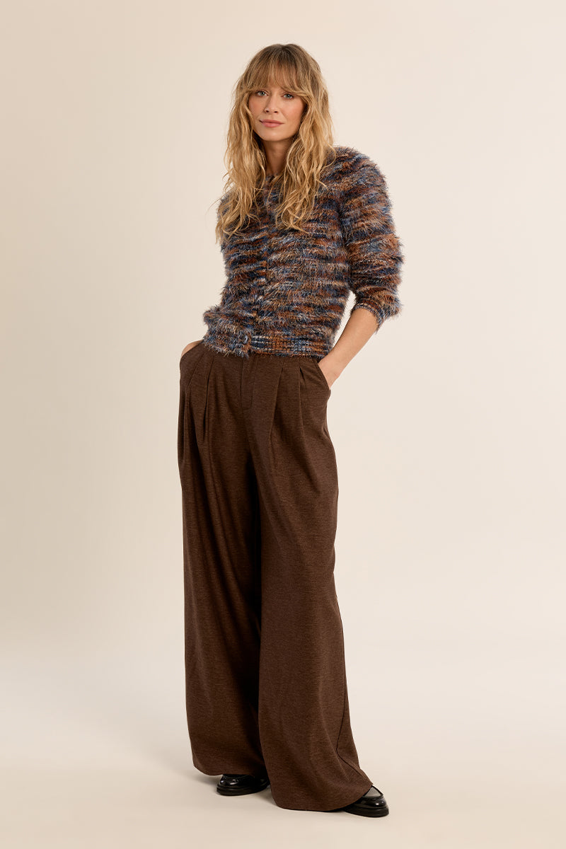 LADIES KNITTED CARDIGAN