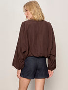LINEN BUBBLE JACKET