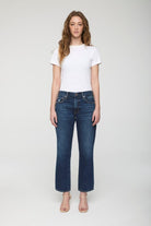 ISSA ANKLE MID RISE RELAXED ANKLE STRAIGHT