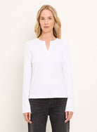 ABBY NOTCH NECK TOP