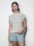 Solana Boxy Sweater Top