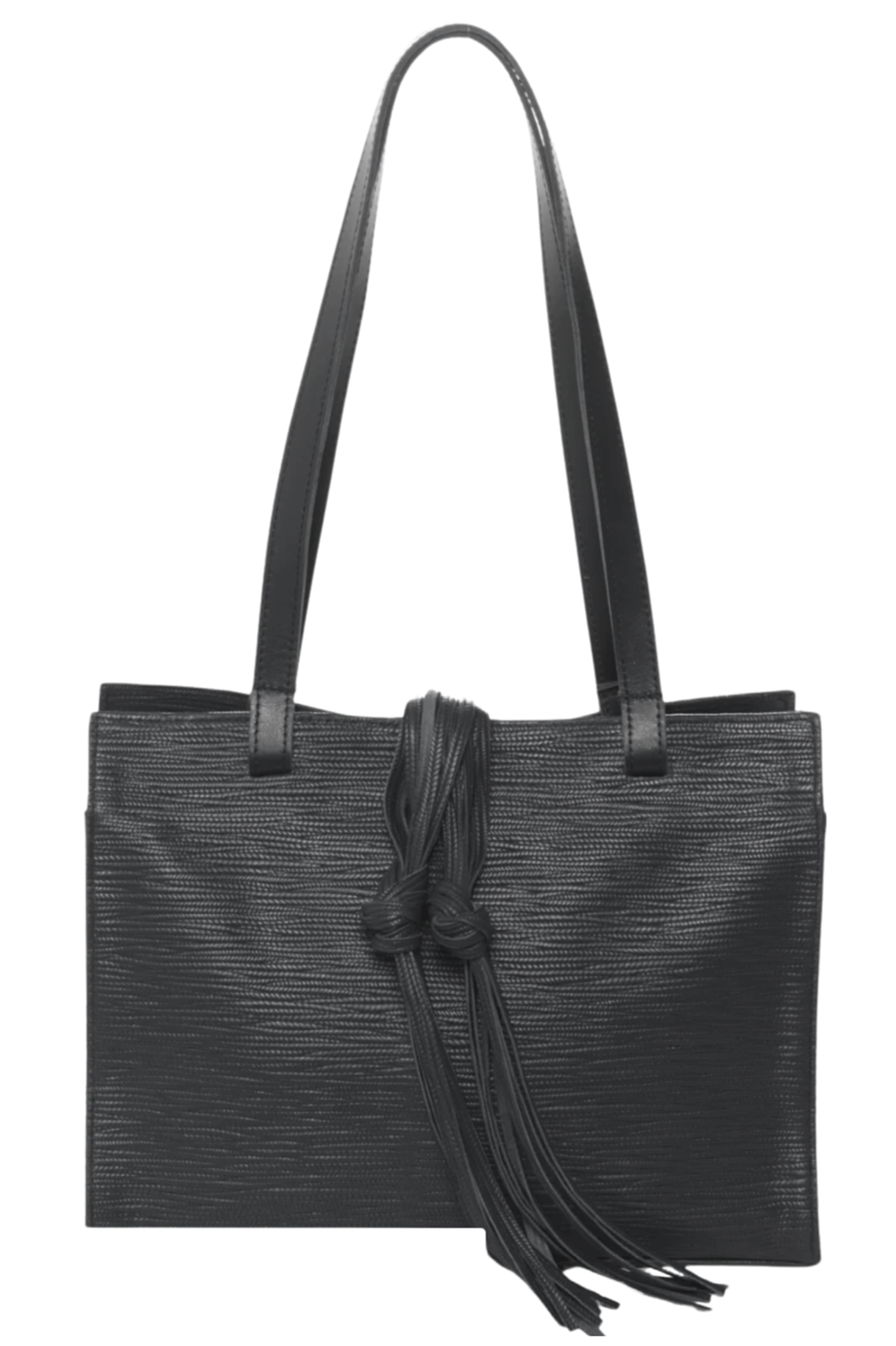 Carla Mancini Black Leather Handbag orders