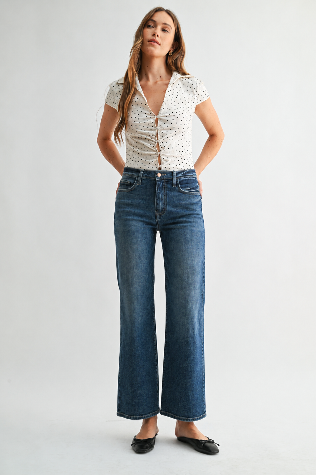 Paola Wide Leg Jean