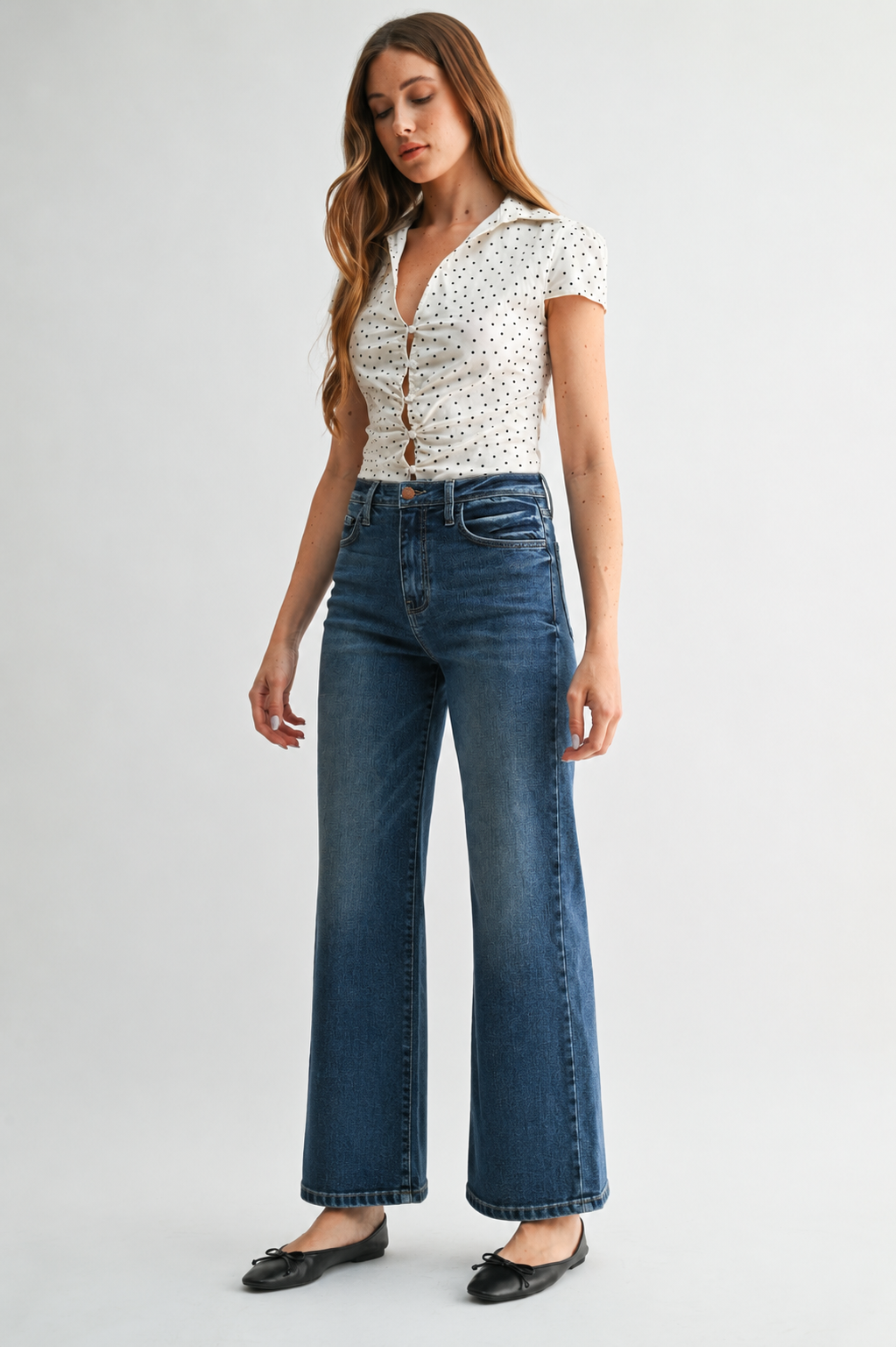 Paola Wide Leg Jean