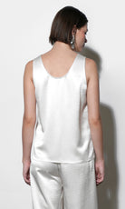 Ariana Easy Satin Sleeveless Top
