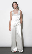 Ariana Easy Satin Sleeveless Top