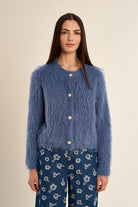 LADIES KNITTED CARDIGAN