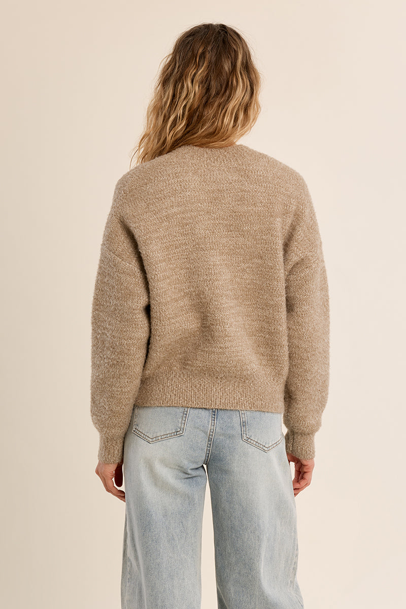 LADIES KNITTED CARDIGAN
