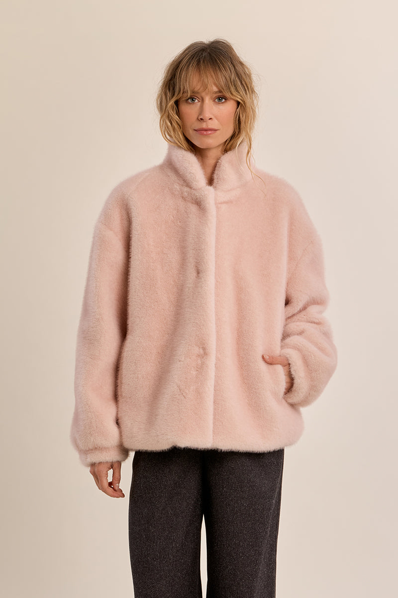 LADIES WOVEN COAT
