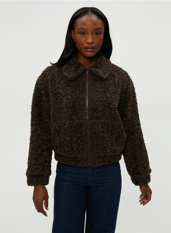 ZIGGY SHAGGY SHEARLING JACKET – ENAZ
