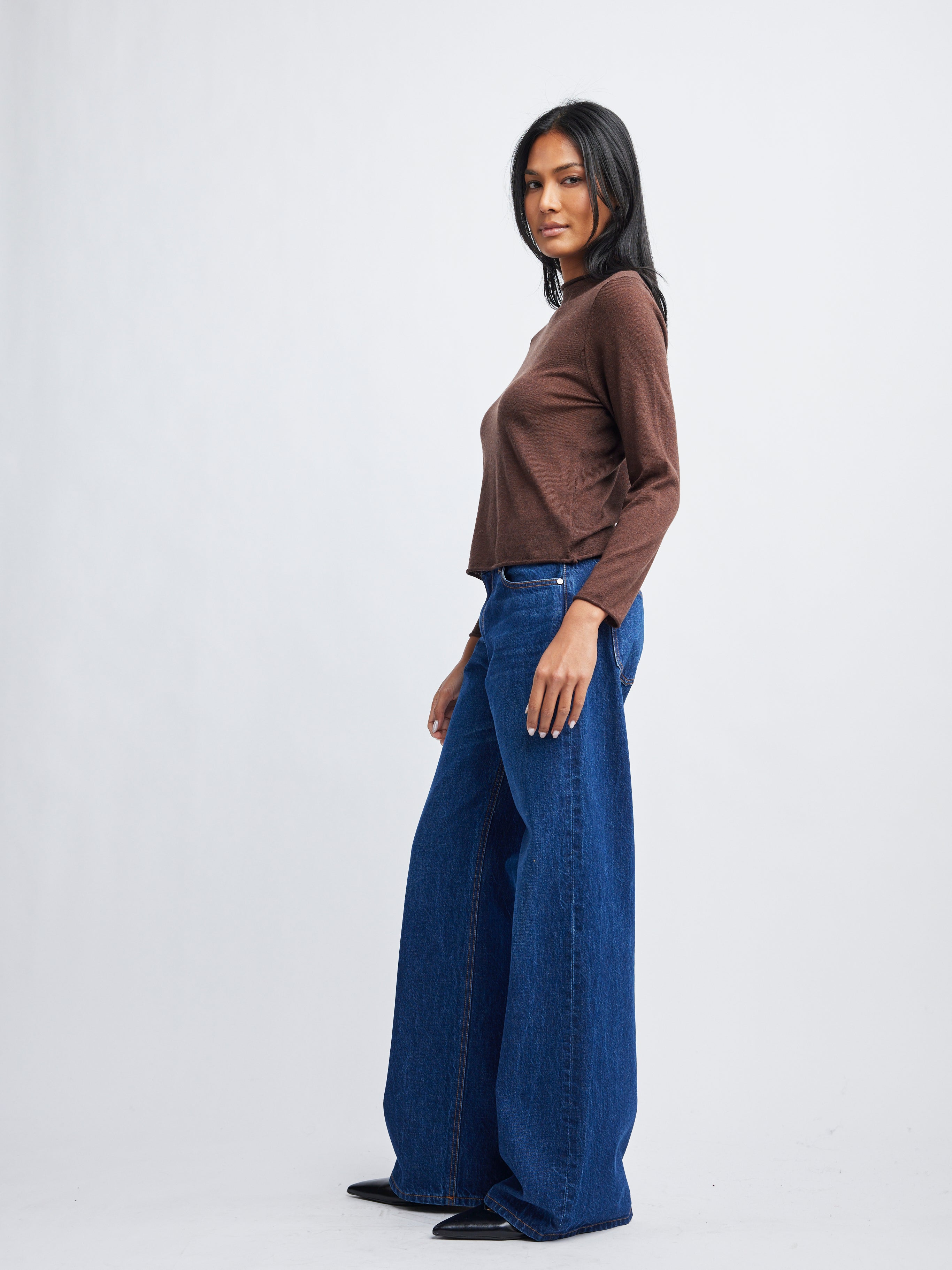 Cierra Mock Turtle Neck Sweater