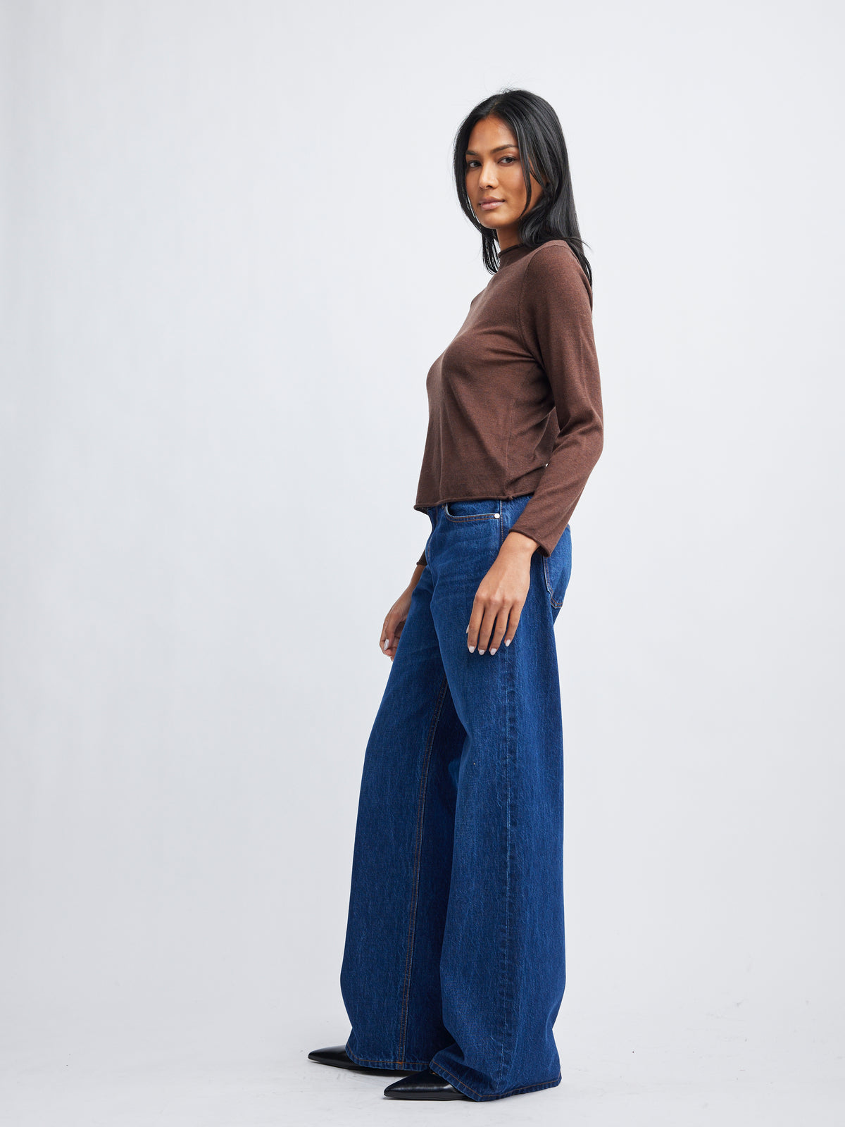 Cierra Mock Turtle Neck Sweater