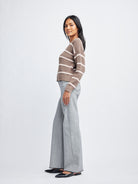 Siobhán, Crew L/S Crop Sweater