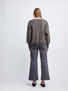 Daisy V-Neck Oversized Sweater