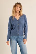 LADIES KNITTED CARDIGAN