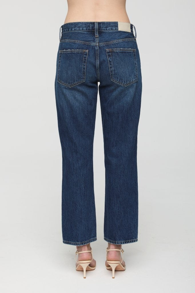 ISSA ANKLE MID RISE RELAXED ANKLE STRAIGHT