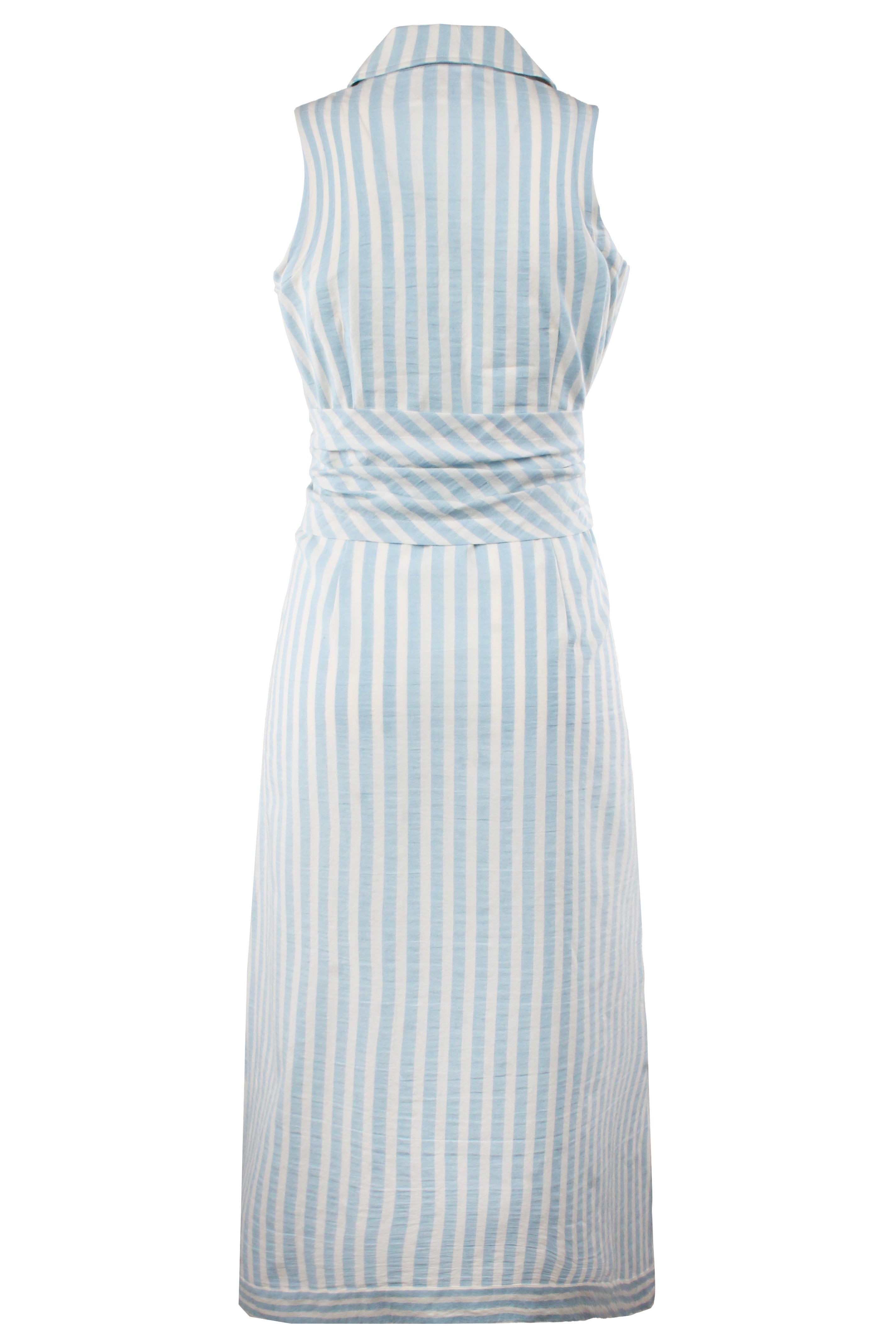 LONG ELLIS DRESS PASTEL STRIPE