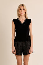 LADIES KNITTED TANK TOP