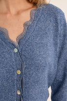 LADIES KNITTED CARDIGAN