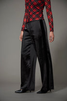 POLISHED SATIN TRACK PANT