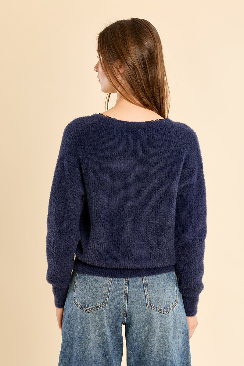 LADIES KNITTED SWEATER